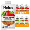 mJ X[p[t[h X[W[ pE` }S[ RRibc 120g 6Zbg / Noka Superfood Fruit Smoothie Pouches Mango Coconut 4.22oz 6ct