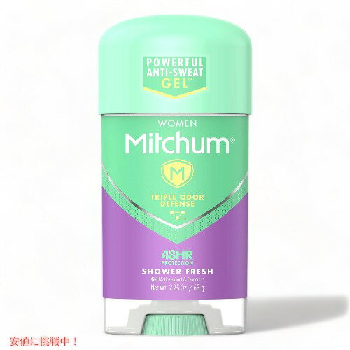 Mitchum ~b` WF  fIhg V[tbV 63g / Deodorant Women Gel Shower Fresh 2.25oz