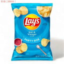 Lay 039 s レイズ ポテトチップス ソルト＆ビネガー 354g パーティーサイズ Salt Vinegar Flavored Potato Chips 12.5oz