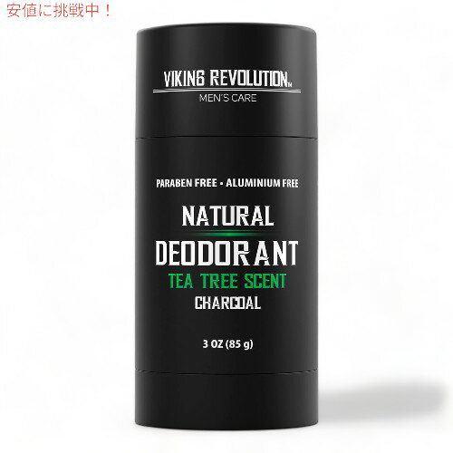 Viking Revolution oCLO{[V [eB[c[] i` fIhg jp Y A~jEt[ 85g Natural Deodorant for Men 3oz