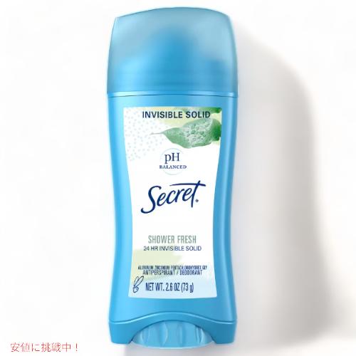 Secret Shower Fresh Invisible Solid & Deodorant 2.6oz / V[Nbg CrWu\bh fIhg V[tbV 73g