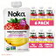 Υ ѡա ࡼ ѥ ȥ٥꡼ Хʥ 120g 6ĥå / Noka Superfood Fruit Smoothie Pouches Strawberry Banana 4.22oz 6ct