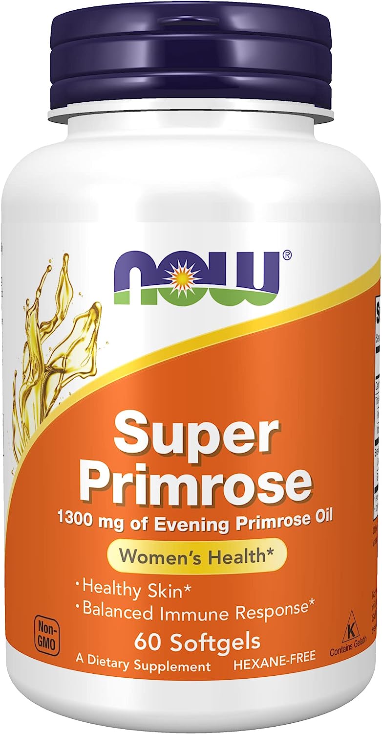 NOW Super Primrose 1300mg 60 Softgels #1755 / ʥա ѡץ() 1300mg 60γ եȥ