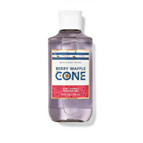 Bath & Body Works Shower Gel BERRY WAFFLE CONE 10 fl oz / 295 mL / Х...