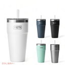 ＜5色から選べます＞YETI Rambler 26oz Stackable Cup With Straw Llid / イエティ ランブラー 26oz(769ml)スタッカブルカップ ストロー付フタ 保冷 保温