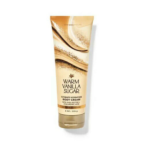 バス&ボディワークス ウォームバニラシュガー トリプル ボディクリーム 226ml(8oz)Bath and Body Works Warm Vanilla Sugar Triple Body Cream