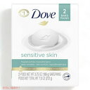Dove Beauty Sensitive Skin Moisturizing Unscented Beauty Bar Soap / ダヴ 敏感肌に優しい 石...