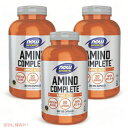 【最大2,000円クーポン7月26日01:59まで】NOW SPORTS Amino Complete Capsules #0013 ナウ スポーツ アミノコンプリート 360粒 3本セット