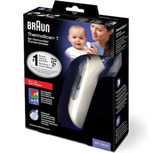 ブラウン 耳体温計 Braun IRT6520 Thermoscan7 Thermometer