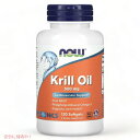 【最大2,000円クーポン4月27日9:59まで】NOW Foods Neptune Krill Oil 500 mg 120 Softgels / ナウフーズ ネプチューンクリルオイル 500mg 120錠 ソフトジェル サプリメント #1626