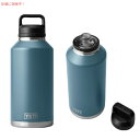 <限定カラー>YETI Rambler 64 oz Bottle With Chug Cap Nordic Blue / イエティ ランブラー 64oz ボトル...