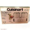 【最大2,000円クーポン5月16日01:59まで】クイジナート フローズンヨーグルト アイスクリーム&ソルベメーカー Cuisinart ICE-40 アメリ...
