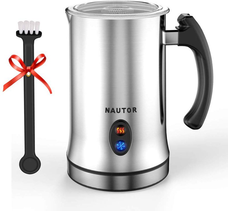 NAUTOR ミルクフォーマー Milk Frother 電動 ミルク泡立器 ウォーマー カプチーノ アメリカーナがお届け!