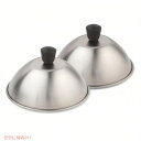 Cuisinart クイジナート CMD-388 ステンレス ハンバーガー用 直径約16cm 蓋 2点セット ドーム型カバー グ