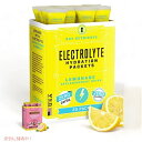 KeyNutrients 電解質パウダー ゼロカロリー レモネード20トラベル パケット - ケト電解質、炭水化物ゼロ、グルテンフリー