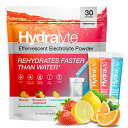 Hydralyte 低糖急速水分補給 - スパークリングな電解質パウダー パケット、バラエティ 8 オンス (30 カウント)