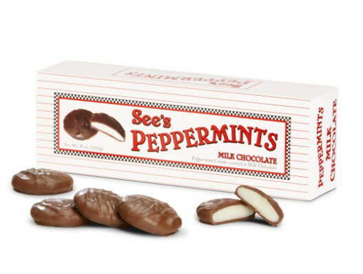 【 See's Candies 】シーズキャンディ Milk Peppermints ミルクペパーミント 8oz / 227g