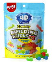 AMOS 4D サワーグミ Sour Gummy Candy Sticks ビルディングスティック