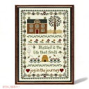 Janlynn Joy in the Journey Counted Cross Stitch Kit、7-3 / 4 x 11-1 / 4-Inch、14 Count