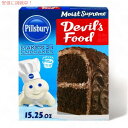 Pillsbury sYo[ َq~bNX Moist Supreme CXg Tv[ Cake Mix P[L~bNX Devil's Food frYt[h 15.25oz 432g