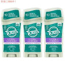 【最大2,000円クーポン11月11日01:59まで】3個セットトムズオブメイン Tom's of Maine ナチュラル デオドラントスティック ココナッツ ラベンダー 64g / Natural Deodorant Stick Coconut Lavender 2.25oz