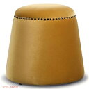 【最大2,000円クーポン5月27日01:59まで】Uttermost 23573ガムドロップ-18.5インチオットマン-18.5インチ幅x18.5インチ深さ