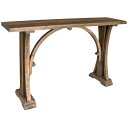 Uttermost Genessis Reclaimed Wood Console TableAuE