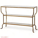 【最大2,000円クーポン5月27日01:59まで】U24668 Deline Console Table アンティークゴールド