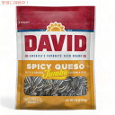 DAVID ひまわりの種 ジャンボサイズ　スパイシーケソ味 149g David Seeds Jumbo Sunflower Spicy Queso Flavor 5.25oz
