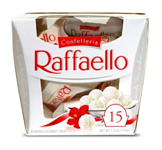 ファレロ ラファエロ Ferrero Rafaello 15粒入り アーモンドココナッツ Almond Coconut 1