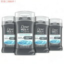 【最大2,000円クーポン5月16日01:59まで】Dove MenCare デオドラント クリーンコンフォート男性用デオドラント 3 oz/85g (4 個パ...