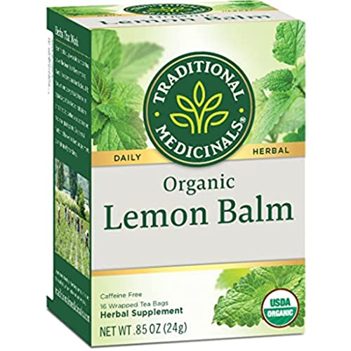 Traditional Medicinals Lemon Balm Tea オーガニック|トラディショナルメディシナル レモンバームティー ティーバッグ 16包 24g