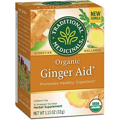 Traditional Medicinals Ginger Aid Tea|トラディショナルメディシナル オーガニック ジンジャーエイドティー ティーバッグ 16包 32g