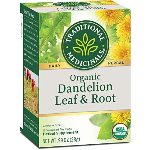 Traditional Medicinals Dandelion Leaf & Root Tea|トラディショナルメディシナル ダンデライオンリーフ&ルート ティーバッグ 16包 28g