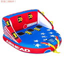 【最大2,000円クーポン5月27日01:59まで】AIRHEAD AHMBL-P13 Patriot 3-Person Towable Tube エアヘッド ...