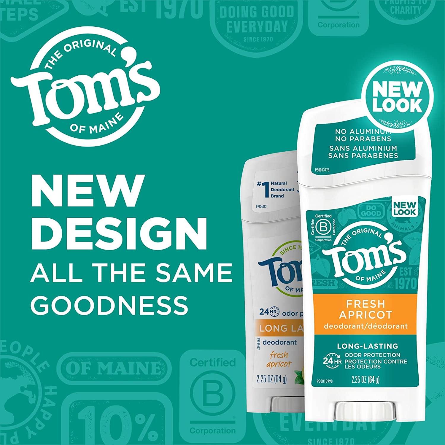 【3本】Tom's of Maine トムズオブメイン ナチュラル ロングラスティング デオドラ...