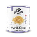 【最大2,000円クーポン5月27日01:59まで】Augason Farms フリーズドライシュレッドコルビーチーズ30オンス#10缶