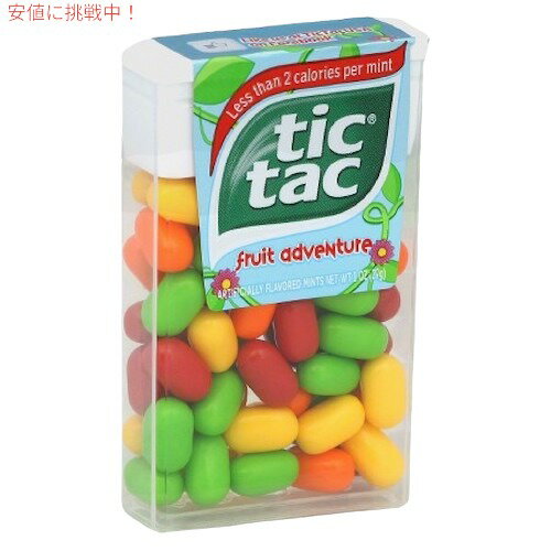 ティックタック フルーツアドベンチャー/ Tic Tac Fruit Adventure 1oz（29g）1個