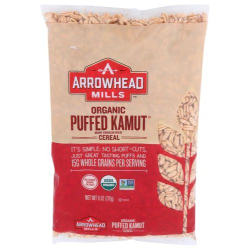 アローヘッドミルズ オーガニック Puffed Kamut シリアル 6 oz