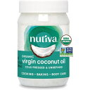 ヌティバ(Nutiva) オーガニック エキストラバージン ココナッツオイル 444ml 1