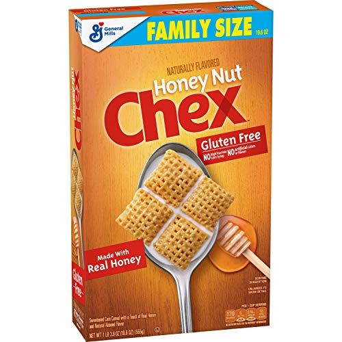 Chex 朝食用シリアル、ハニーナッツ、グルテンフリー、19.6オンス