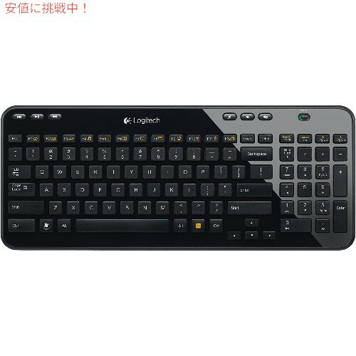 Logitech ワイヤレス キーボード K360 グロッシーブラック Glossy Black(US配列) アメリカーナがお届け!