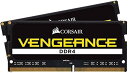 CORSAIR VENGEANCE メモリー 32GB (2x16GB) DDR4 260-Pin SO-DIMM