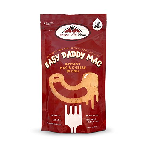 フージャーヒルファーム EASY Daddy Mac Mix 12オンス (1パック)水を加えるだけでバルク マカロニ & チ..