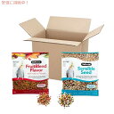 【最大2,000円クーポン6月11日01:59まで】ZuPreem バンドル FruitBlend フレーバー ペレット & センシブル シード2 ポンド (2...