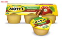 Mott's モッツ アップルソース シナモン Cinnamon Applesauce 4oz 6個入りカップ(4)