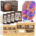 Total Indulgence DIY ホット チョコレート ボム キット、ココア ボム 12 個