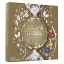 【最大2,000円クーポン4月27日9:59まで】Lindt LINDOR ホリデイアソーテッドチョコレートギフトボックス 7.6 oz. (2022)