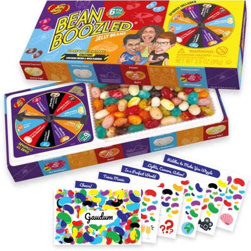 Jelly Belly Boozled ジェリービーンズゲーム NEW EDITION 5 Gaudum ゲームカード (大人用)