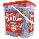 Dum Dums オリジナル ポップス 1,000 カウント バケツ